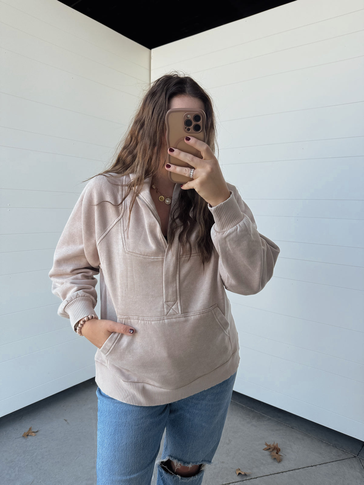 Rorie Hoodie Ash Mocha
