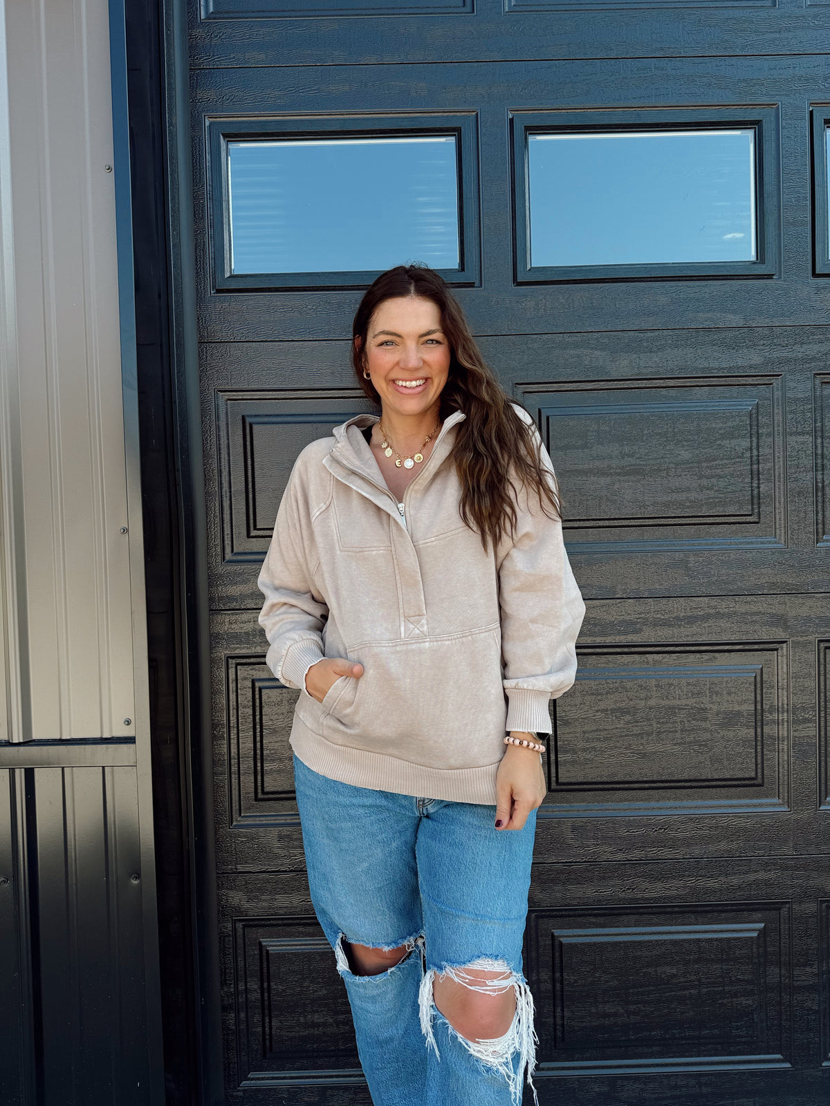 Rorie Hoodie Ash Mocha