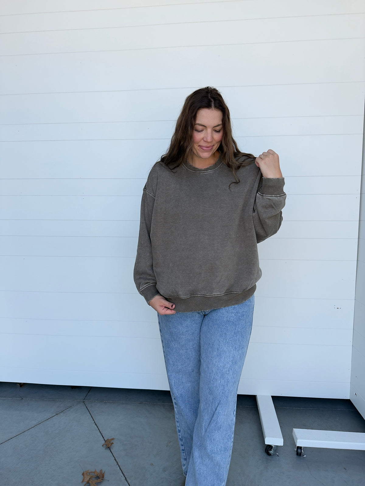 Carter Crewneck Olive