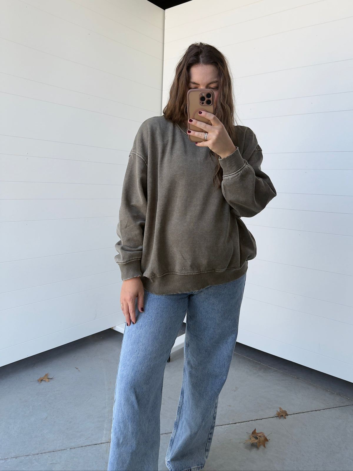 Carter Crewneck Olive