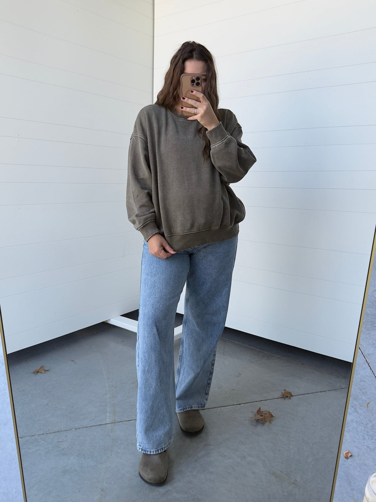 Carter Crewneck Olive