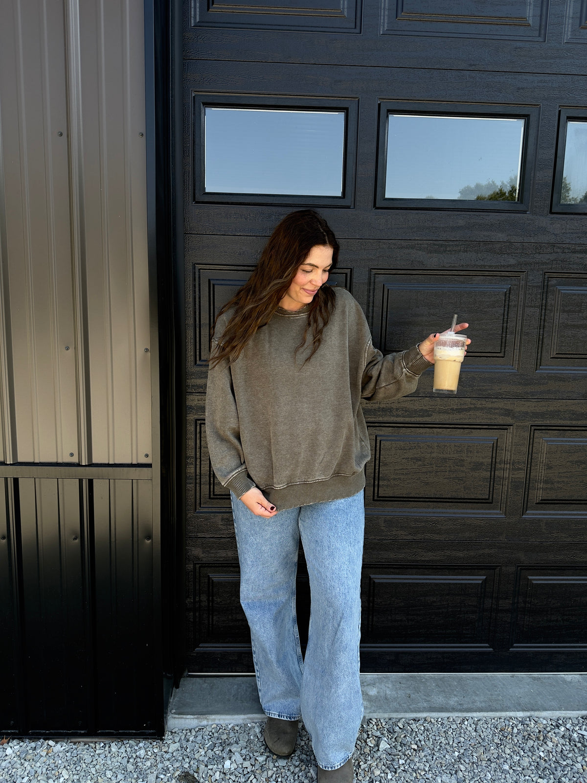 Carter Crewneck Olive